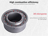 Спиртівка + щепочниця + казанок 1300мл Boundless Voyage з титану, фото 7