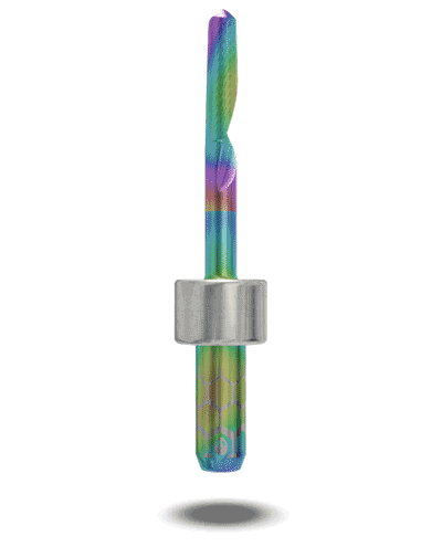 Фреза AlienTools для PEEK/PMMA/WAX (пмма, віск, піїк) з покриттям FLATCOAT™TEC 4х6x55мм (Ivoclar PM7)