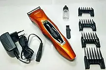 Машинка для стрижки волосся Rozia HQ226T Digital Clipper, Тример акумуляторний, Бритва-тример для чоловіків, фото 6