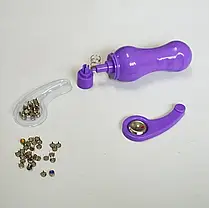 Інструмент для прикрашання стразами MINI BEDAZZLER, Прилад для встановлення страз, Стрази для тканини, фото 5
