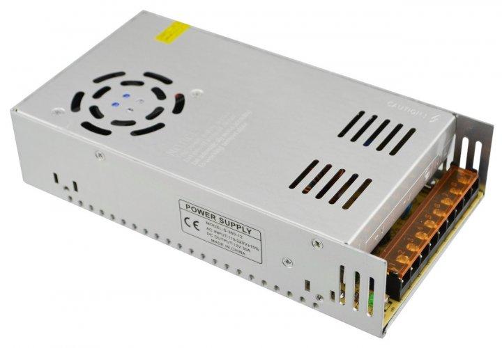 Універсальний блок живлення адаптер 12 V 30 A 360 W S-360-12
