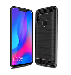 Захисний Чохол Polished Carbon для Huawei P Smart 2019 (Black)