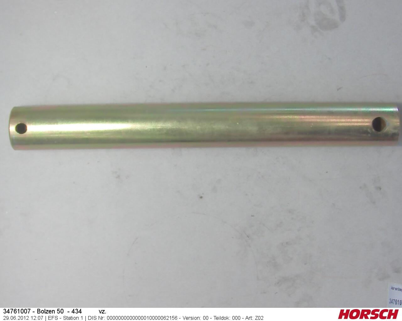 Палець Ø 50 x 434 Horsch 34761007, фото 1