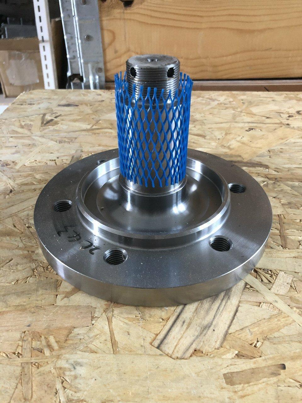 Вал осі з фланцем D50 — LK150 — 6xM16 Horsch 34634702, фото 1