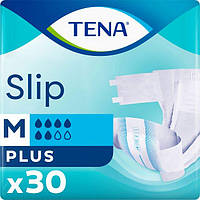 Підгузки для дорослих Tena Slip Plus Medium 6 крапель 73-122 см. (30 шт.)