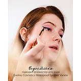 Водостійка підводка-фломастер для очей Eveline Cosmetics 24h Ultra Black Waterproof Variete Eyeliner, фото 5