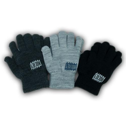 ОПТ Дитячі рукавички утеплені для хлопчика, р. 18 (від 12 років), виробник Польща (6 шт./набір), фото 1