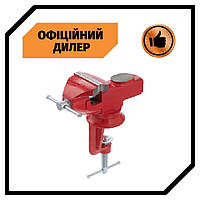 Тиски слюсарні поворотні 60 мм INTERTOOL HT-0054 TSH