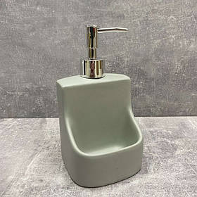 Дозатор для рідкого мила 400 мл з підставкою для губки Bona Di 851-310