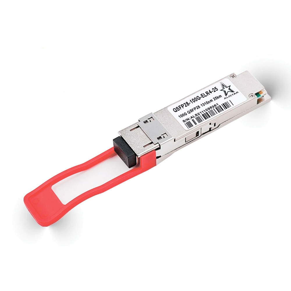 QSFP28 100GBASE-LR4 100G 1310nm 2SM LC 25km DDM Alistar