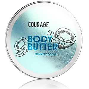 Батер для тіла Courage, 50 г кокос із шимером