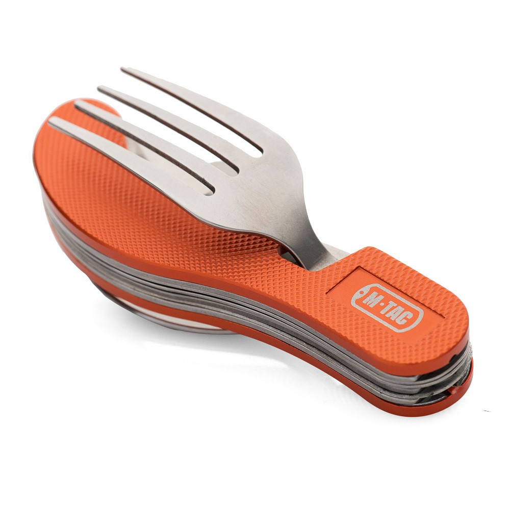 Набір столових приборів складаний M-Tac Orange 60012035