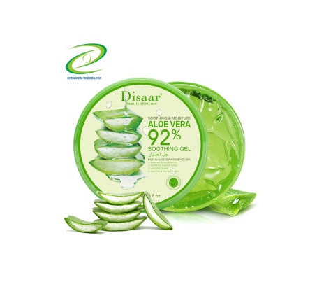 Гель для обличчя і тіла з алое вера заспокійливий і зволожувальний Dissar Aloe Vera 92% Soothing Gel, 300ml (070)