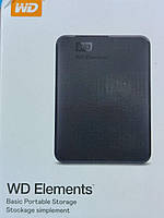 Внешний диск 2,5" 5TB Elements Portable WD (WDBU6Y0050BBK-WESN)
