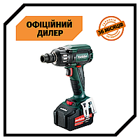 Аккумуляторный гайковерт Metabo SSW 18 LTX 400 BL (400 Нм, 18В, 4Ач) Топ 3776563