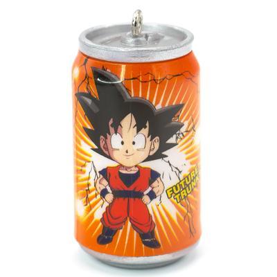 Підвіска, брелок у вигляді банки Future trunks жовтий, розмір 45х23мм, 1шт.