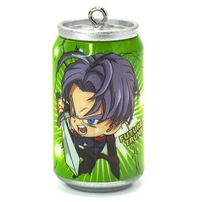 Підвіска, брелок у вигляді банки Future trunks зелений, розмір 45х23мм, 1шт.