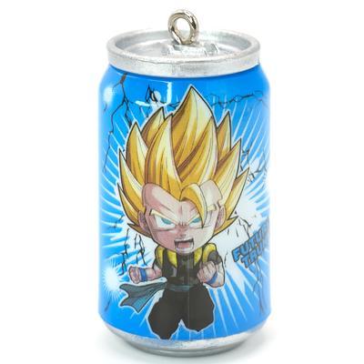 Підвіска, брелок у вигляді банки Future trunks блакитний, розмір 45х23мм, 1шт.