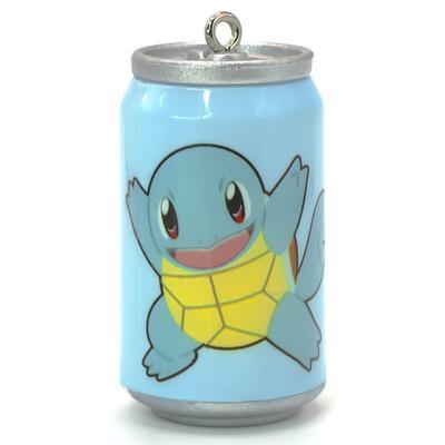 Підвіска, брелок у вигляді банки Pokemon блакитний, розмір 45х23мм, 1шт.