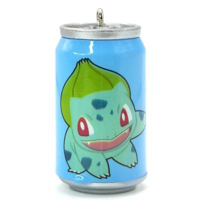 Підвіска, брелок у вигляді банки Pokemon синій, розмір 45х23мм, 1шт.