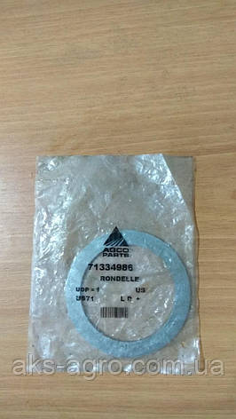 Шайба упорана сапфі комбайна 71334986 (AGCO PARTS), фото 1