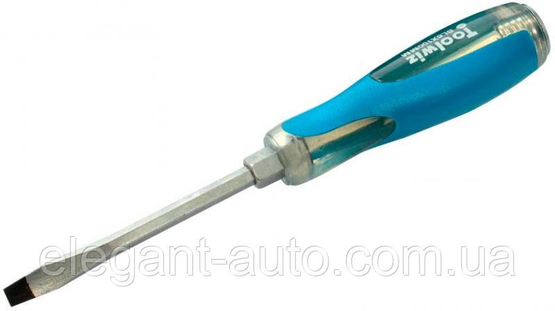 Викрутка ударна - пряма 6*150 "TOOLWIZ" (TZ-S37-150-SL)