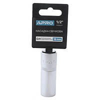 Головка 1/2" 16 мм (6гран) "APRO" (252733) СВІЧКА
