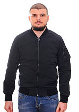 Куртка-вітровка чоловіча Lacoste 22-1188 темно-синя L, фото 3