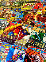 Колекційні картки людина павук герої та лиходії 2008-2009 року випуску карткова гра