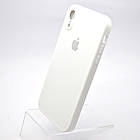 Чохол силіконовий з квадратними бортами Silicone case Full Square для iPhone Xr White Білий, фото 4