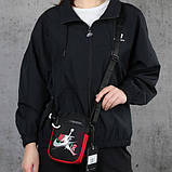 Месенджер nike air jordan сумка через плече джордан бананка найк, фото 6