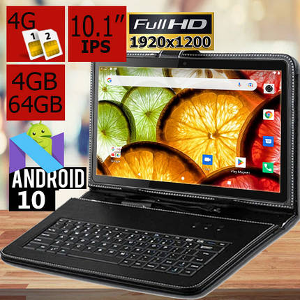 Планшет-телефон ASUS L101 PRO LTE 10.1" Full HD IPS 4/64 4G + Чохол-клавіатура у Подарунок!, фото 1