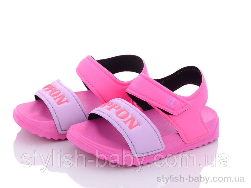 Дитяче літнє взуття 2023 гуртом. Дитячі босоніжки бренда Luck Line для дівчаток (рр. з 24 по 29)