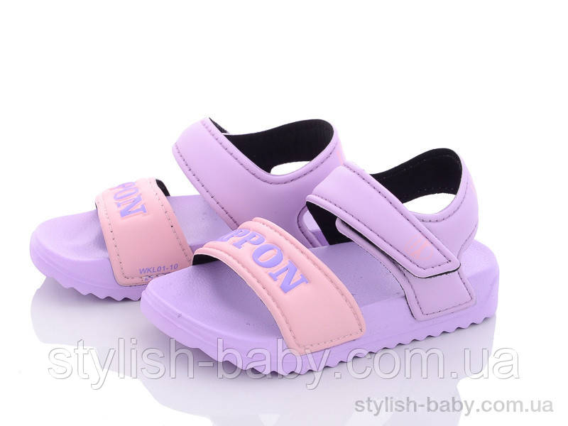 Дитяче літнє взуття 2023 гуртом. Дитячі босоніжки бренда Luck Line для дівчаток (рр. з 24 по 29)