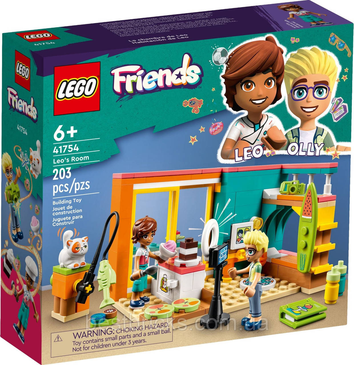 Lego Friends Кімната Лео 41754, фото 1