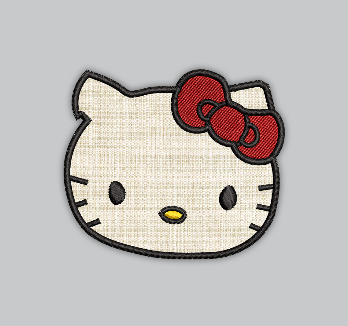 Шеврон Хеллоу Кіті Hello Kitty 8см ширина: продаж, ціна у Одесі. Знаки ...