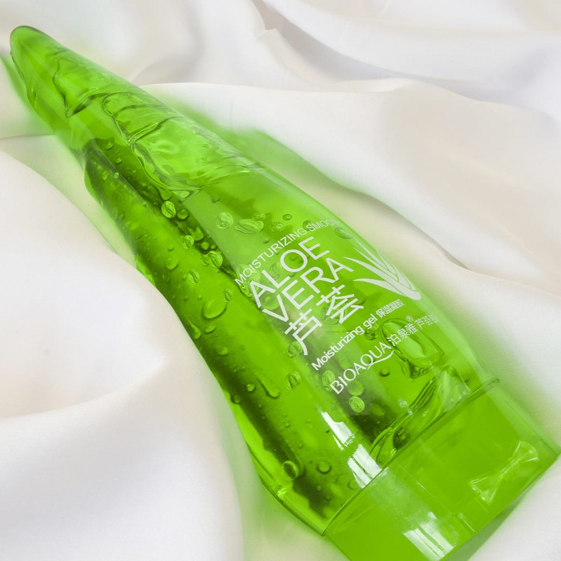 Зволожуючий Гель Алоє Bioaqua Aloe Vera Moisturizing Gel з протизапальною дією, 160ml (0931)