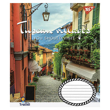 Зошит 60арк. кліт. YES Tuscan villages №766066(10)(160)