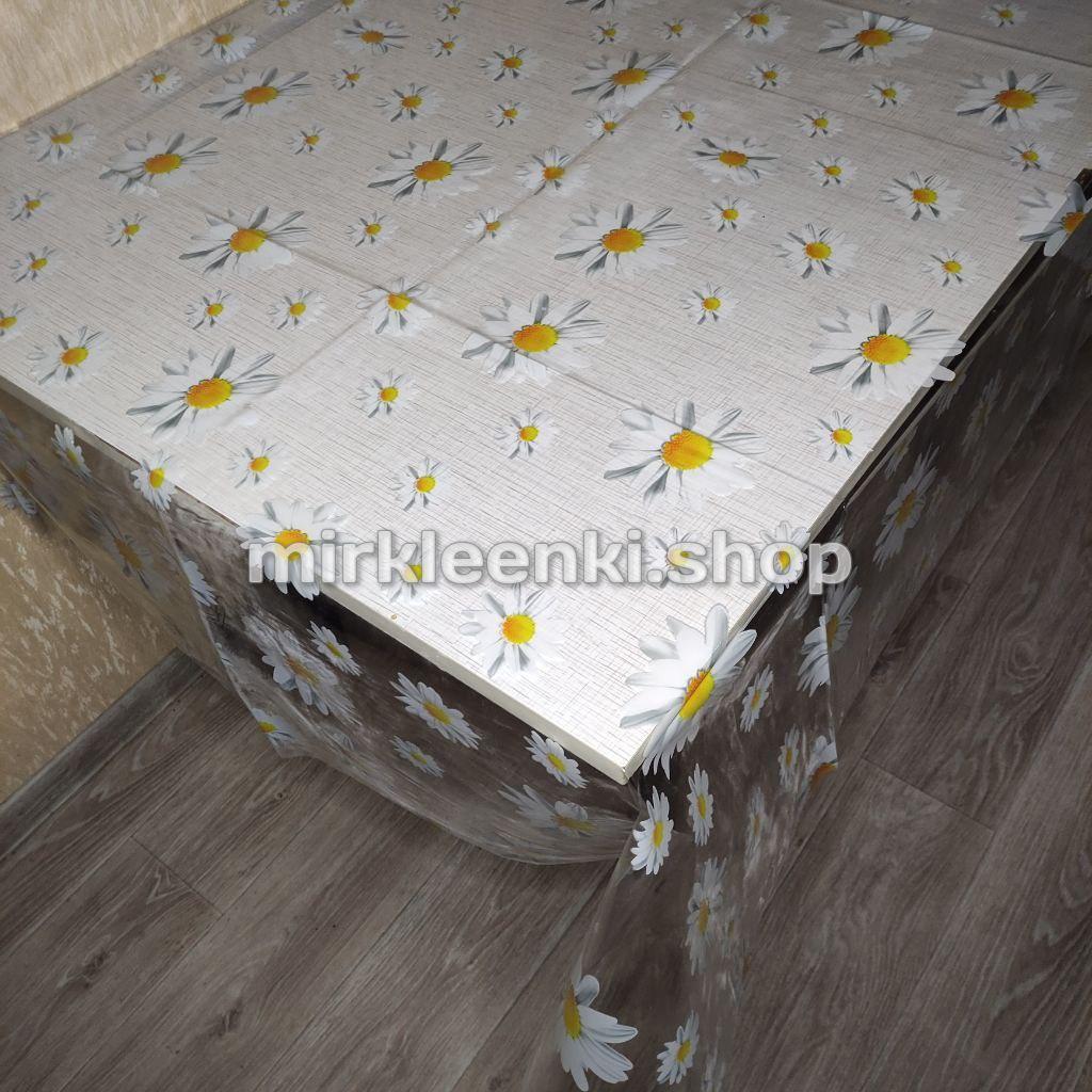 Клейонка на метраж Силікон без основи 137 см відріз від 1 метра, фото 1