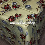 Клейонка на стіл Силікон відріз на метраж від 1 метра Ширина 137 см, фото 6