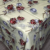 Клейонка на стіл Силікон відріз на метраж від 1 метра Ширина 137 см, фото 2