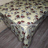 Клейонка на стіл Силікон відріз на метраж від 1 метра Ширина 137 см, фото 4