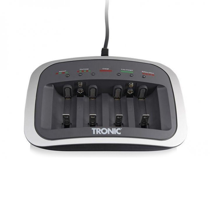 Зарядний пристрій для акумуляторних батарейок Tronic TLG 500 B1, фото 1