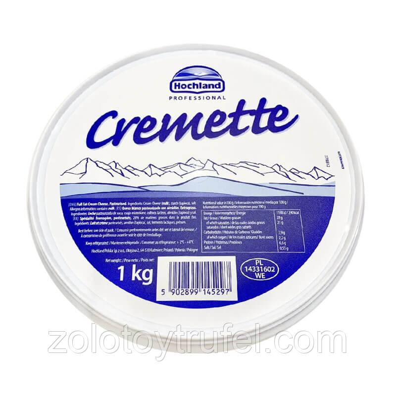 Крем-сир Hochland «Cremette» 1 кг