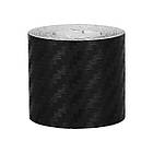 Захисна вінілова стрічка 3см х 5м, вуглецеве волокно, колір карбон. молдинг для дверей, порога, кузова., фото 6