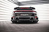 Дифузор Porsche 911 992 Turbo S (2019+) тюнінг спідниця обвіс елерон, фото 6