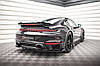 Дифузор Porsche 911 992 Turbo S (2019+) тюнінг спідниця обвіс елерон, фото 5