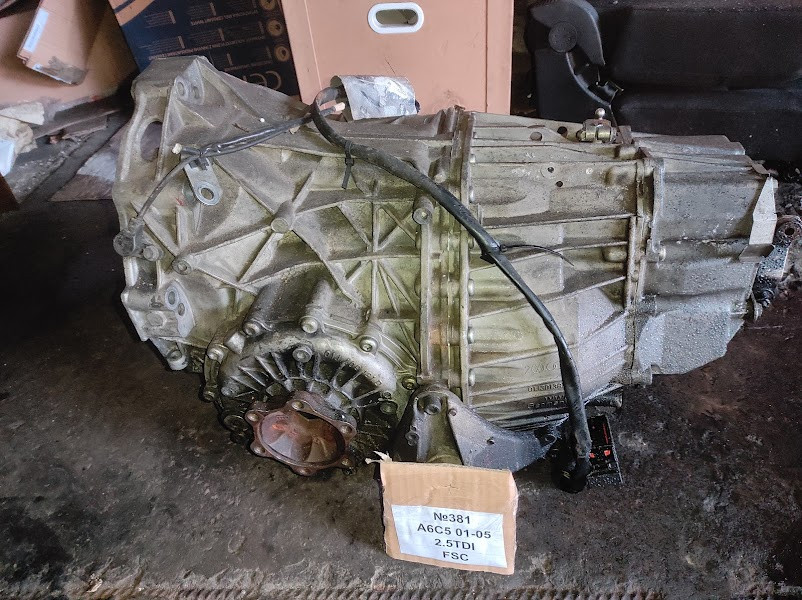 №380 Б/у АКПП Коробка перемикання передач GHD 2.5 TDI для Audi A6 C5 1997-2005
