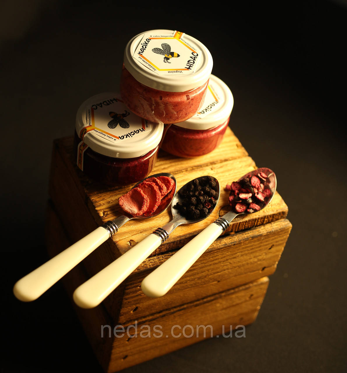 Крем мёд с клюквой - фото 1 - id-p1563502660