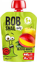 Пюре яблуко манго Равлик Боб Bob Snail, 90 г